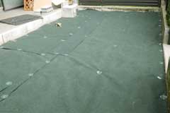 防草シート・除草シート施工